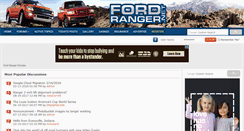 Desktop Screenshot of fordranger.net