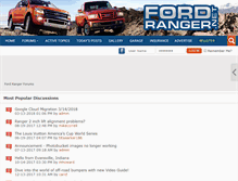 Tablet Screenshot of fordranger.net